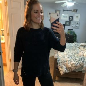 Banana Republic zipper sides sweater